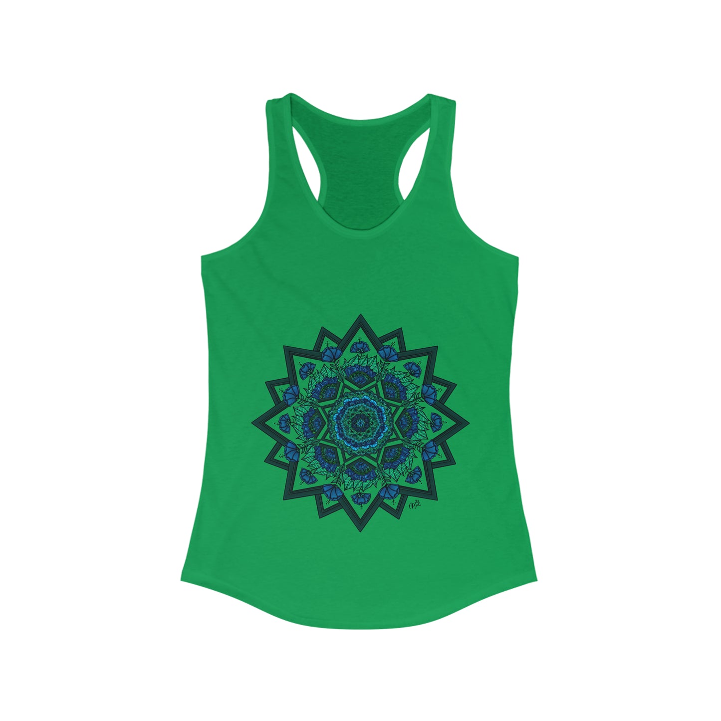 Mandala Art Summer Women's Ideal Racerback Tank