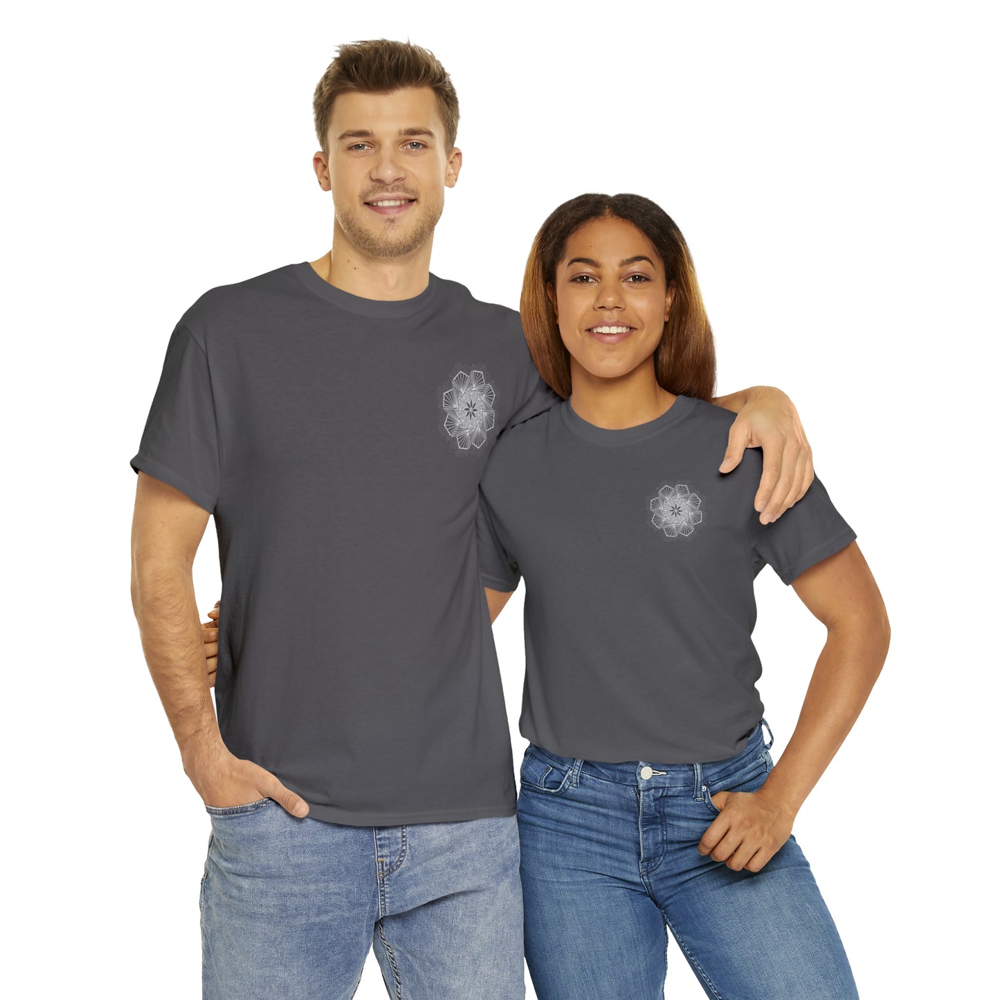 Mandala Liquor Alchemist Unisex Heavy Cotton Tee Quimera Mixology Bartending Summer Rave Festival T-Shirt