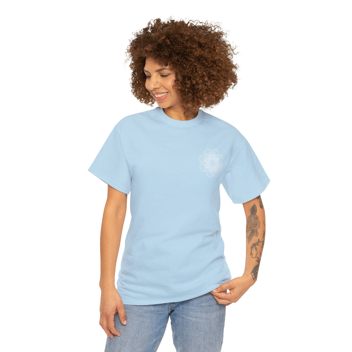 Mandala Liquor Alchemist Unisex Heavy Cotton Tee Quimera Mixology Bartending Summer Rave Festival T-Shirt