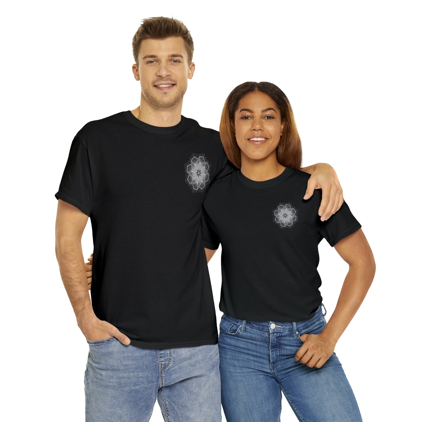 Mandala Liquor Alchemist Unisex Heavy Cotton Tee Quimera Mixology Bartending Summer Rave Festival T-Shirt