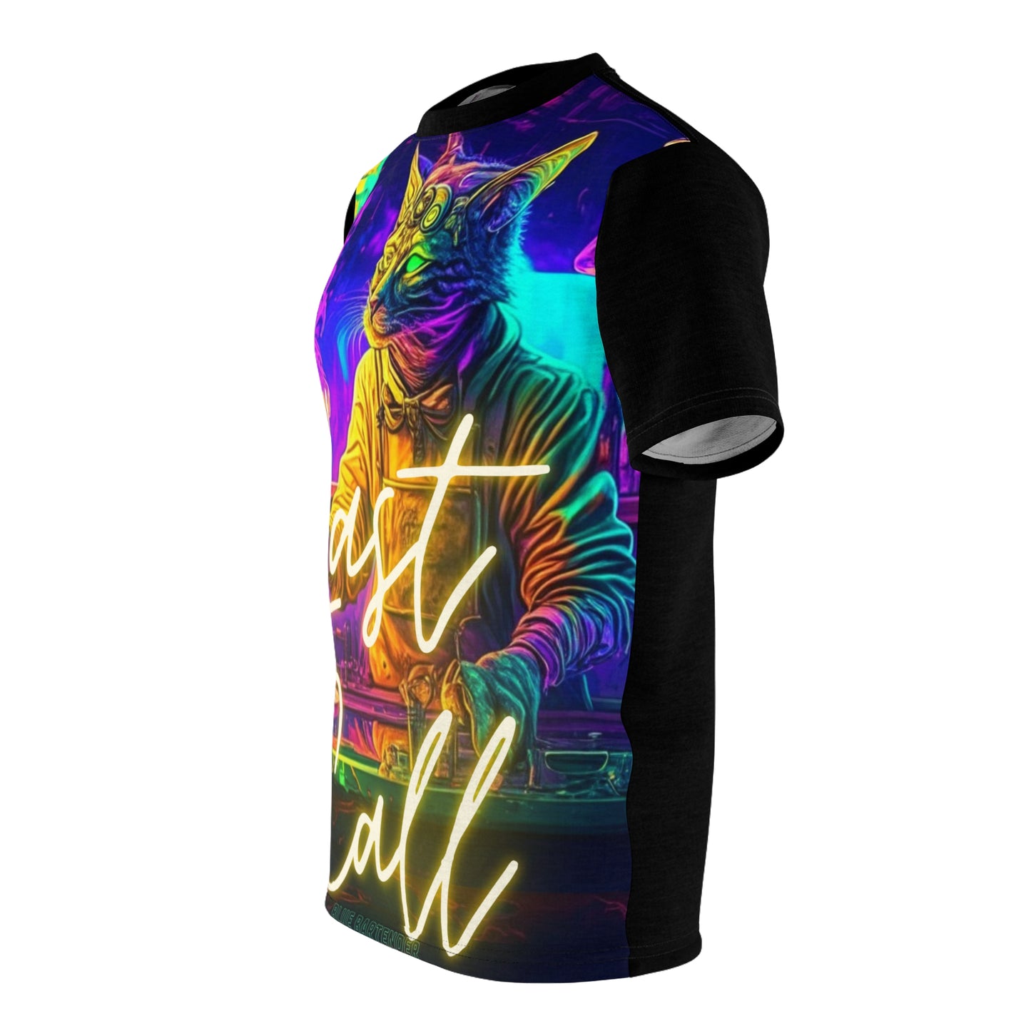 LAST CALL Full Front Unisex Cut & Sew Tee Bartending Mixology Summer Rave Festival