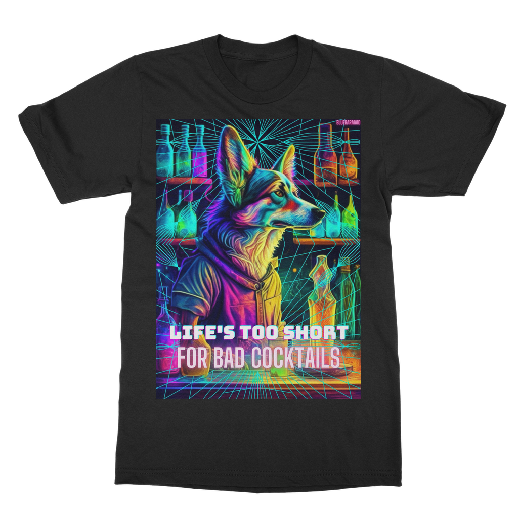 Life's To Short For Bad Cocktails! Cocktail Connoisseur Summer T-Shirt Dress