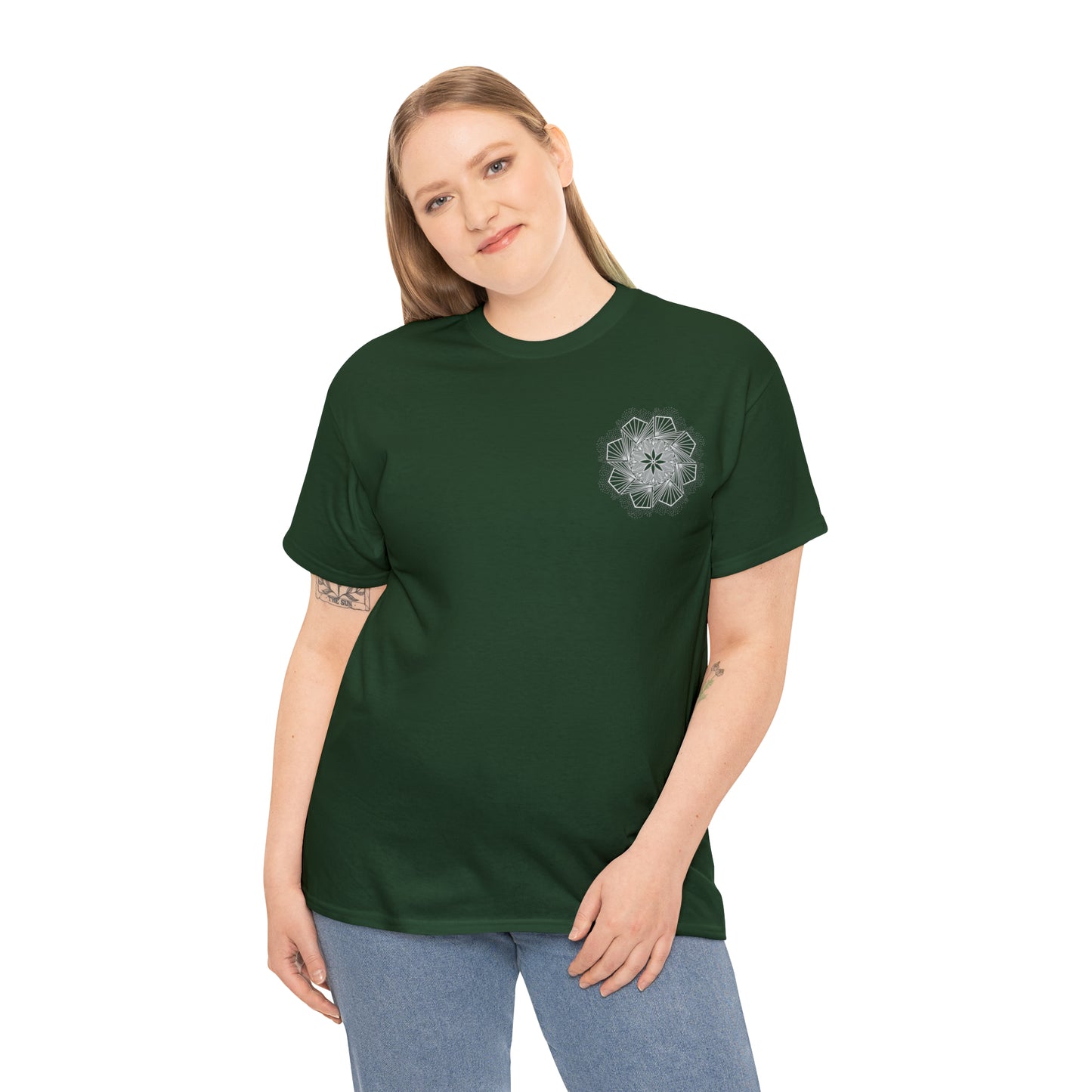 Mandala Liquor Alchemist Unisex Heavy Cotton Tee Quimera Mixology Bartending Summer Rave Festival T-Shirt