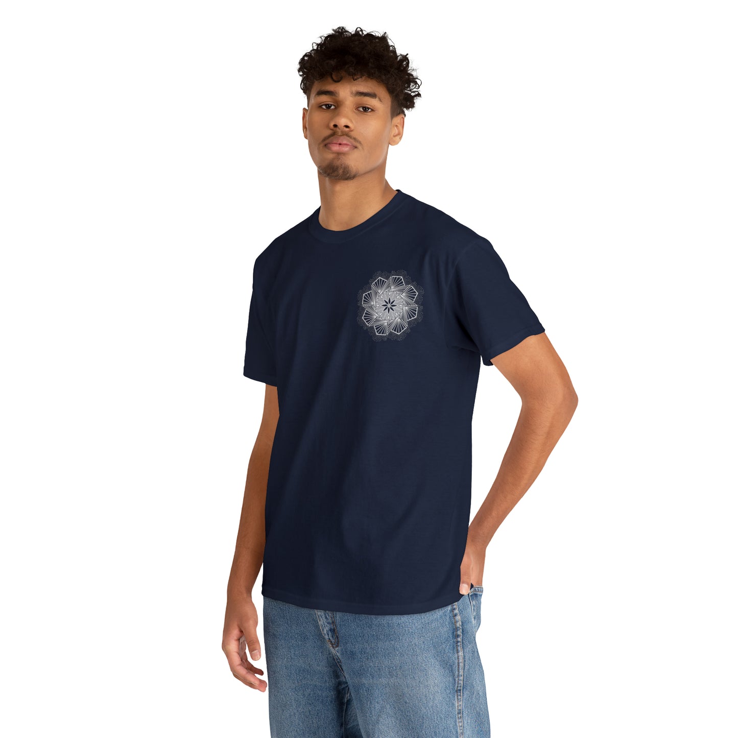 Mandala Liquor Alchemist Unisex Heavy Cotton Tee Quimera Mixology Bartending Summer Rave Festival T-Shirt