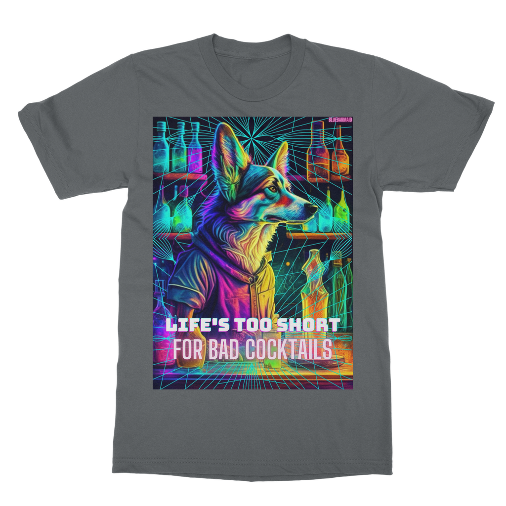 Life's To Short For Bad Cocktails! Cocktail Connoisseur Summer T-Shirt Dress