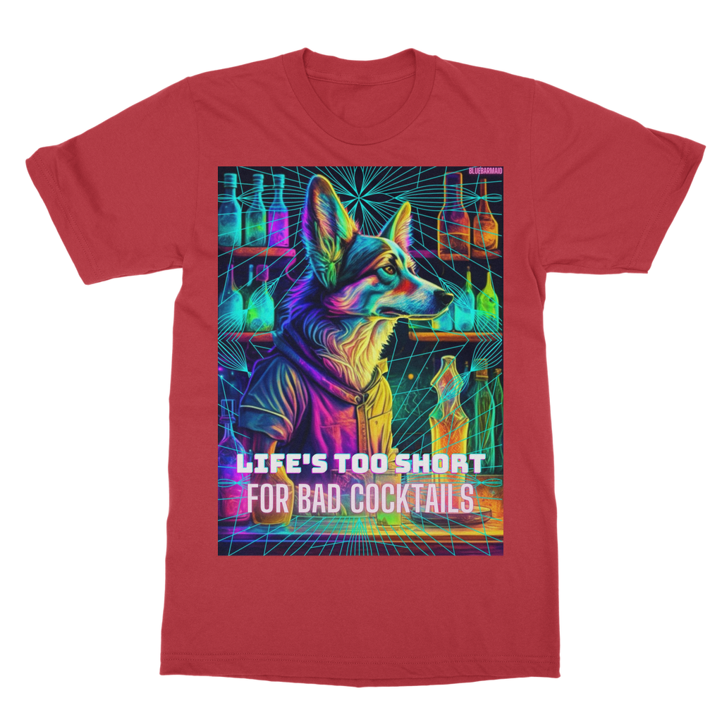 Life's To Short For Bad Cocktails! Cocktail Connoisseur Summer T-Shirt Dress