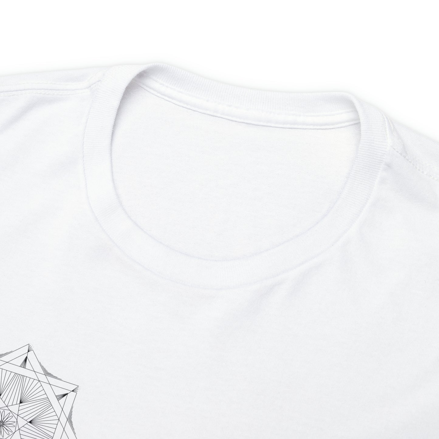 Minimalist Mandala Original Art Unisex Heavy Cotton Tee