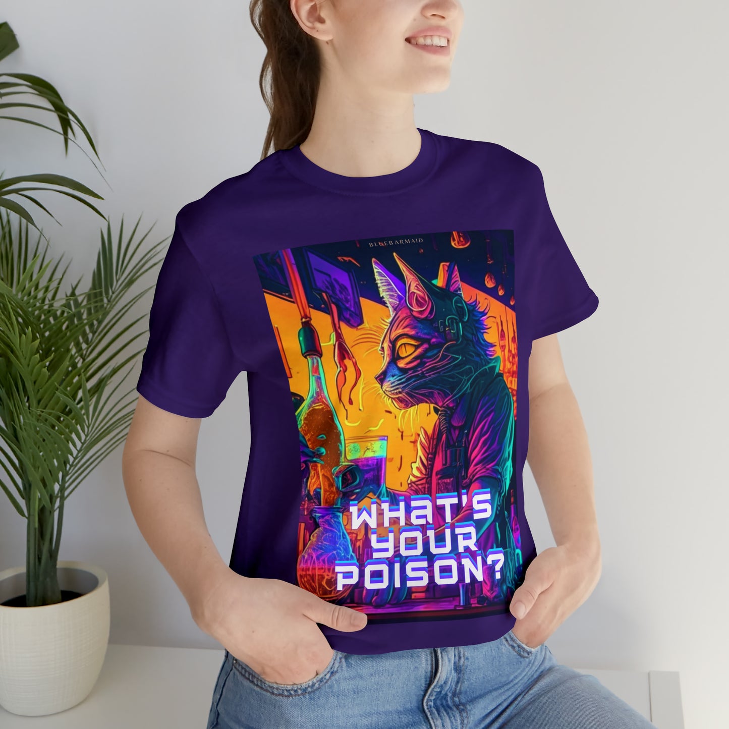 What’s Your Poison?: Bartender Unisex Jersey Short Sleeve Tee