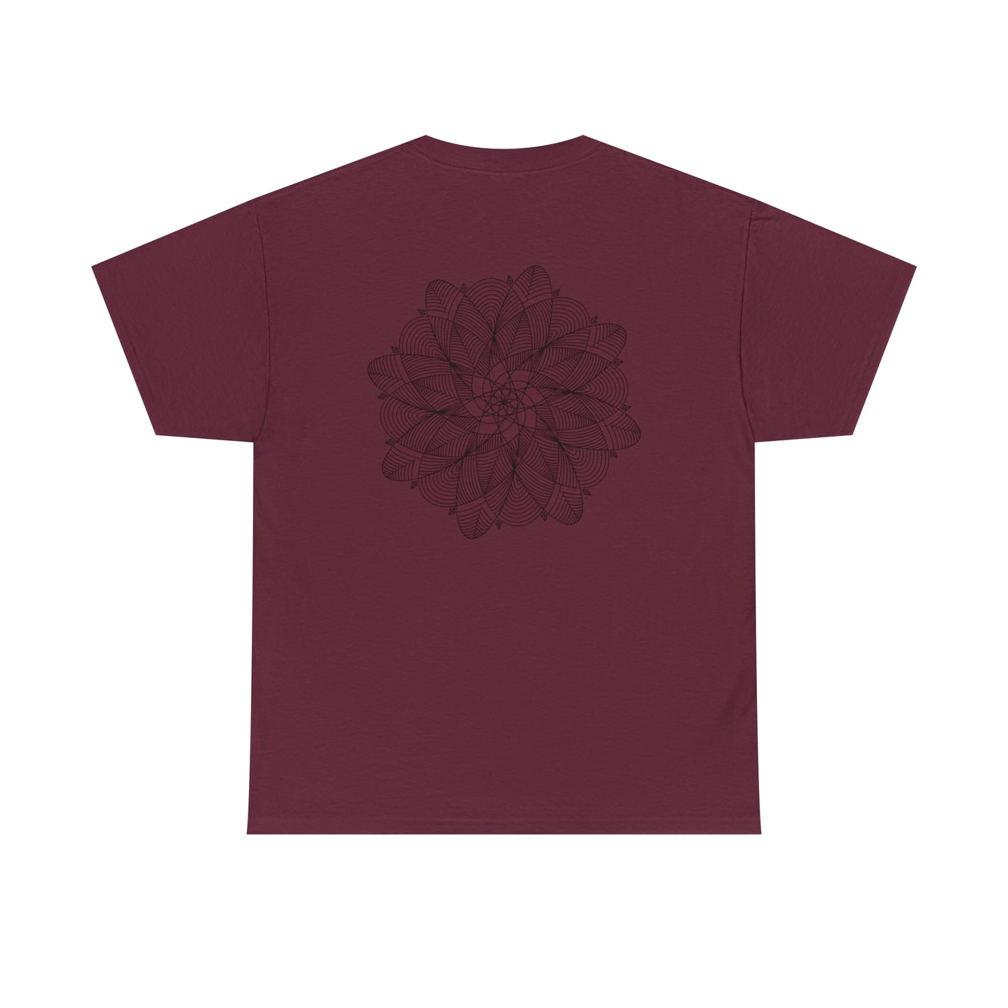 Minimalist Mandala Original Art Unisex Heavy Cotton Tee