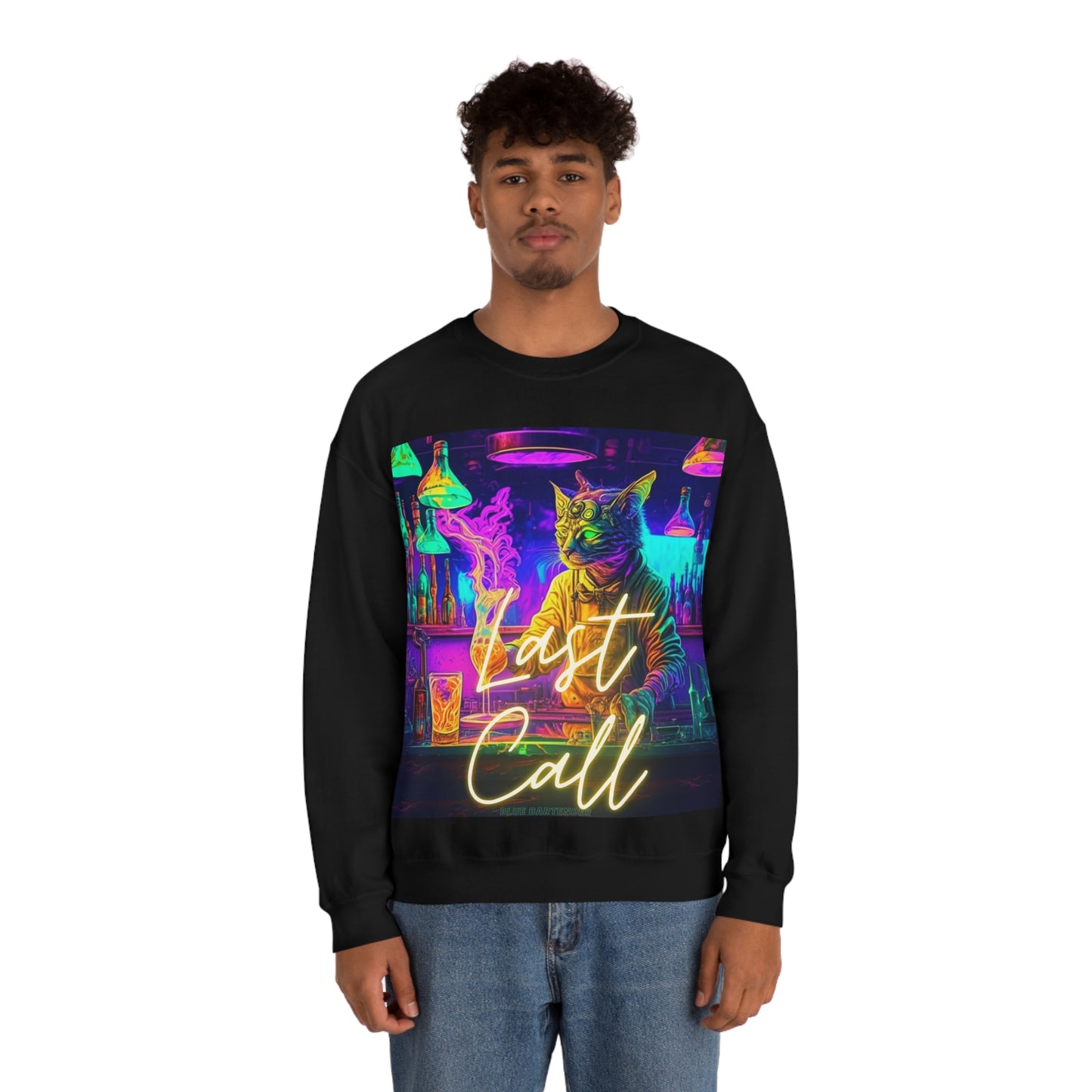 Last Call Bartenders Unisex Heavy Blend Crewneck Sweatshirt