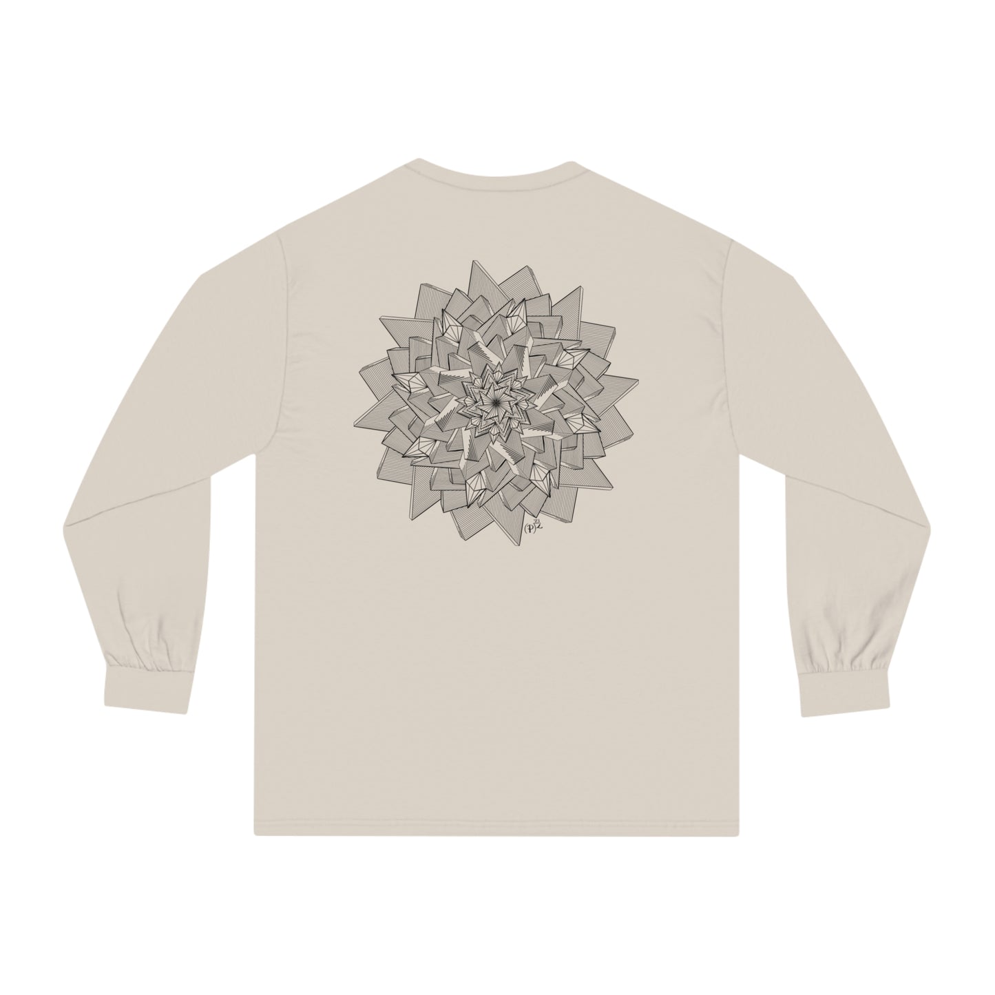 Minimalist Mandala Art Unisex Classic Long Sleeve T-Shirt