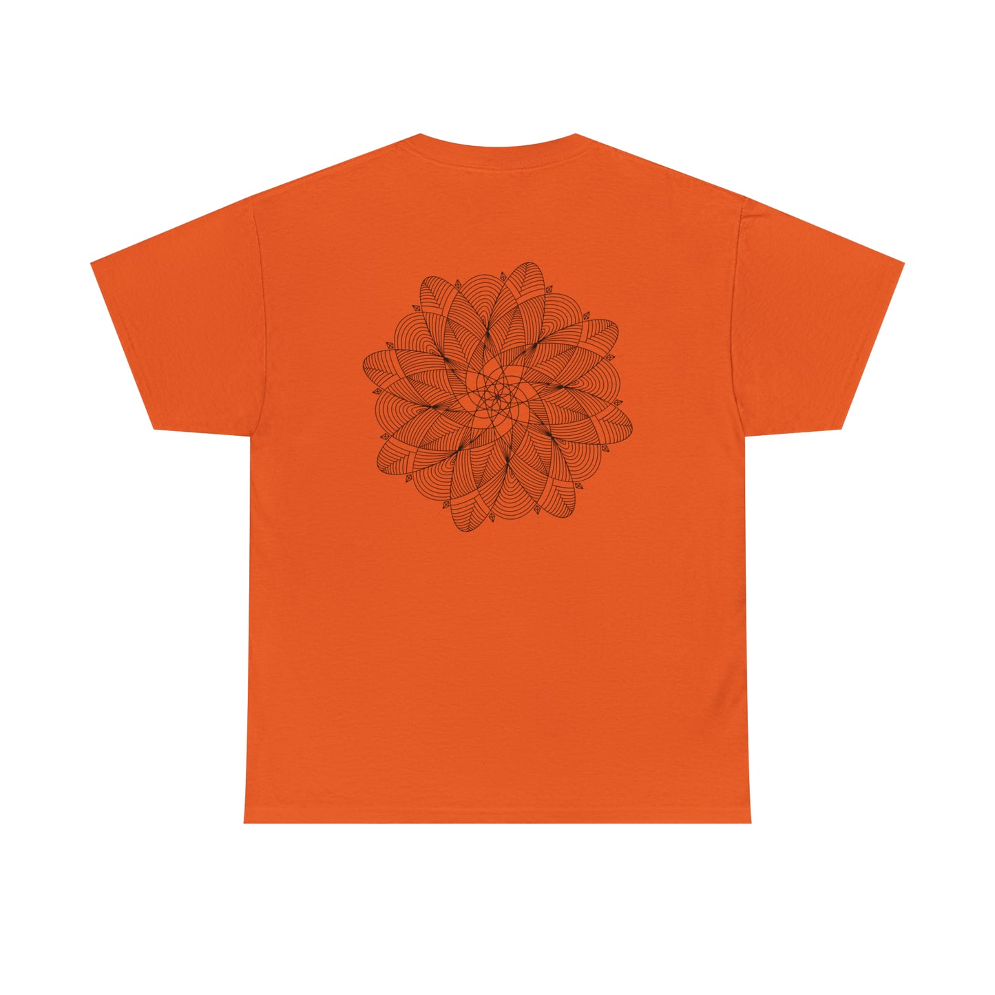 Minimalist Mandala Original Art Unisex Heavy Cotton Tee