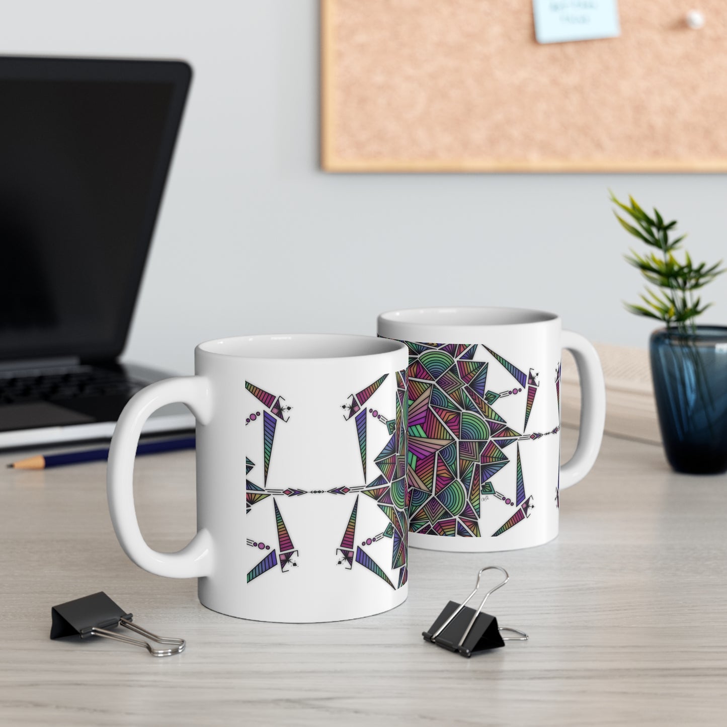 Mandala Original Art Ceramic Mug 11oz