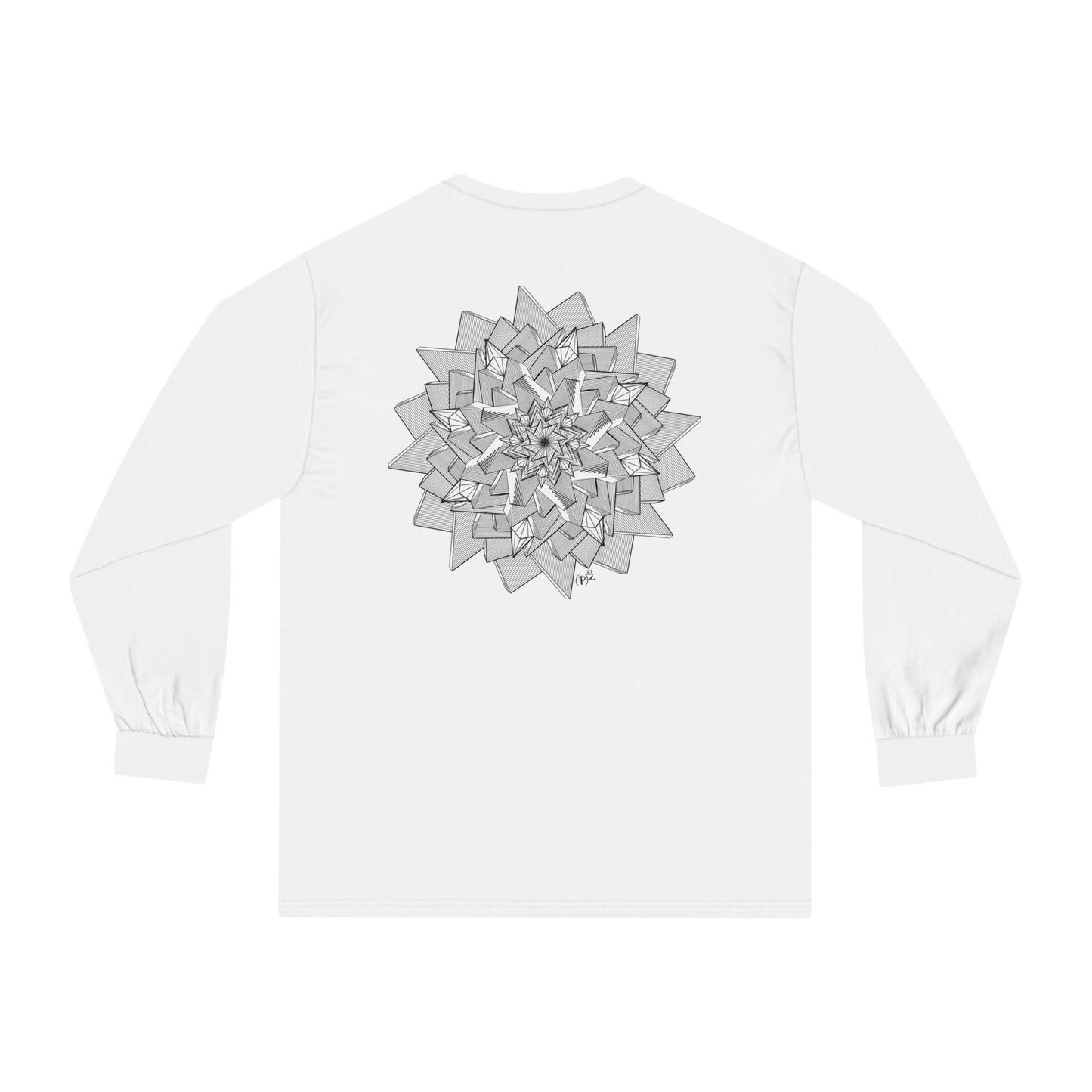 Minimalist Mandala Art Unisex Classic Long Sleeve T-Shirt