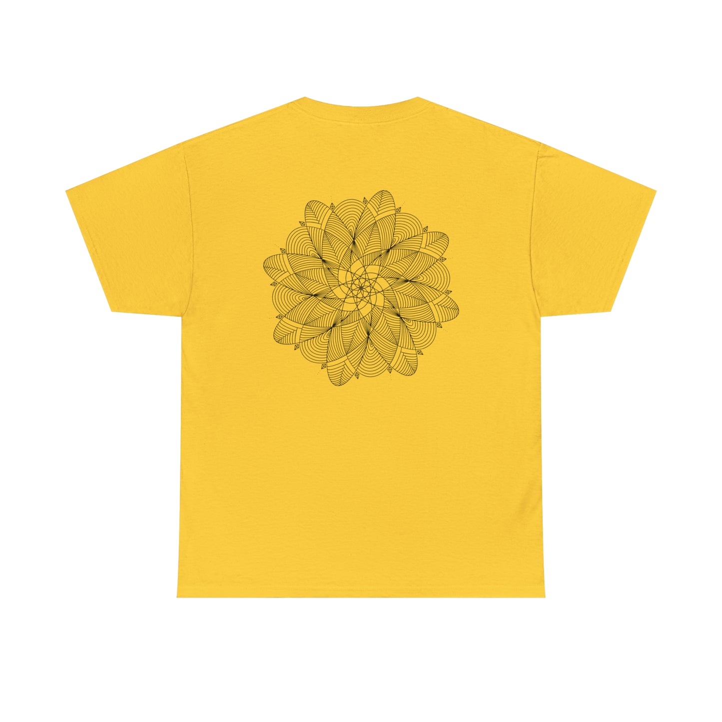 Minimalist Mandala Original Art Unisex Heavy Cotton Tee