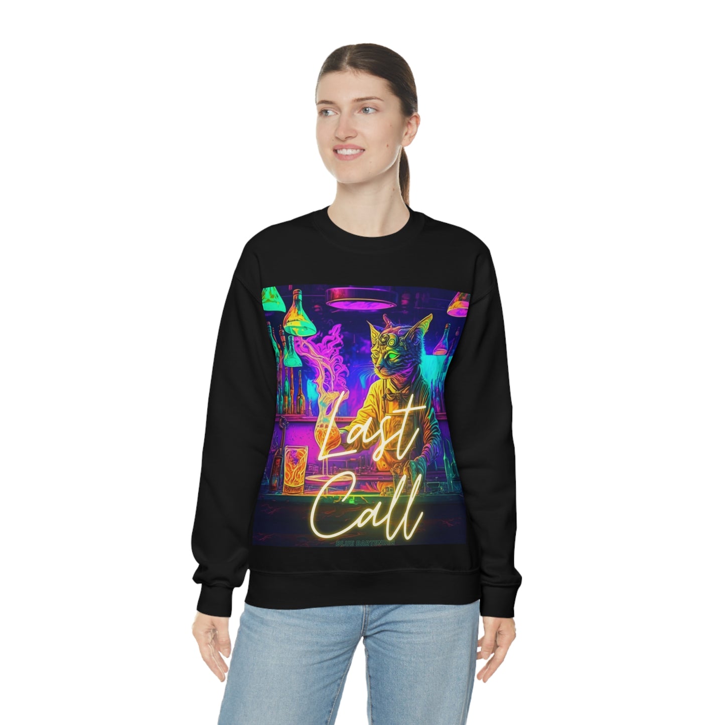 Last Call Bartenders Unisex Heavy Blend Crewneck Sweatshirt