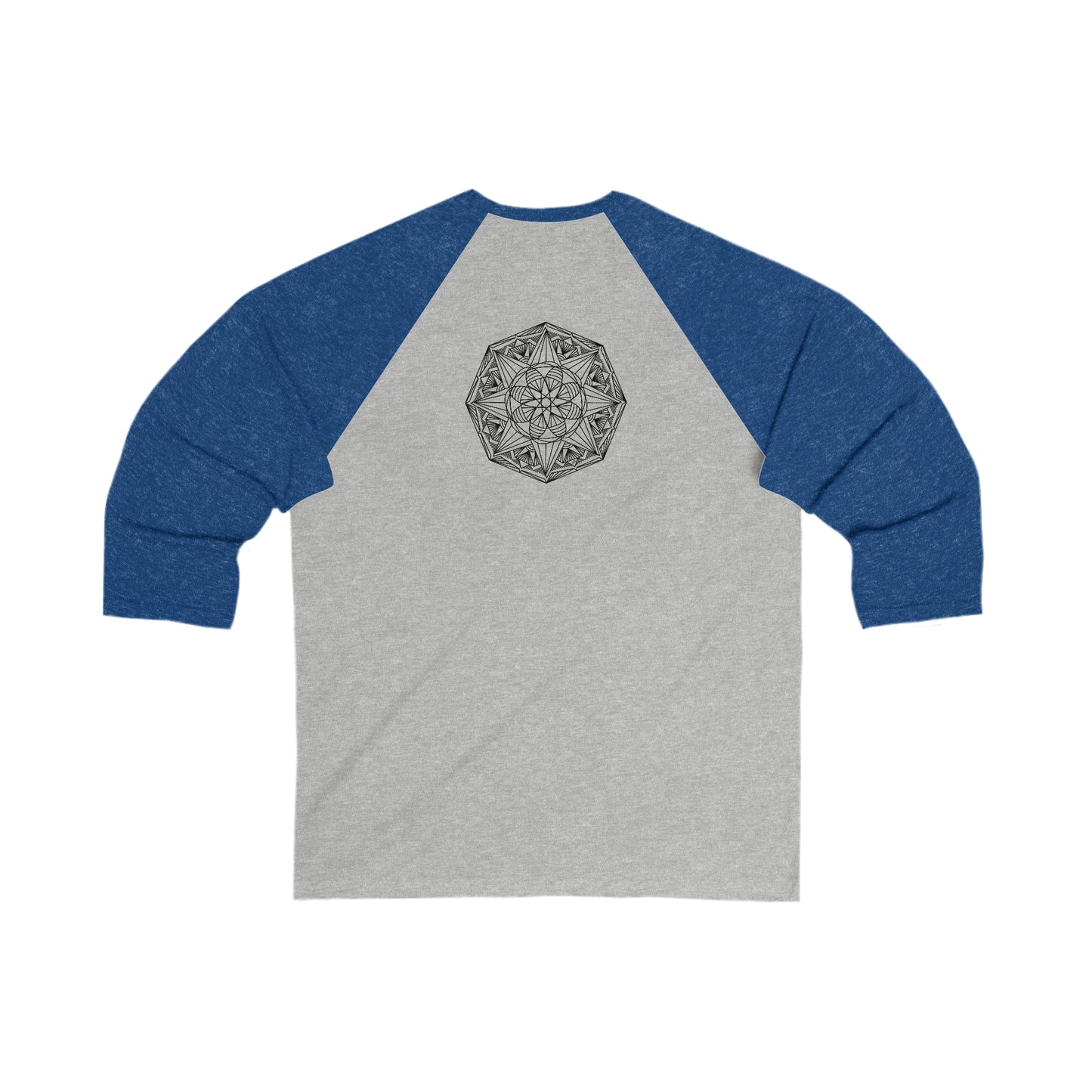 Summer Mandala Modern Unisex 34 Sleeve Baseball Tee