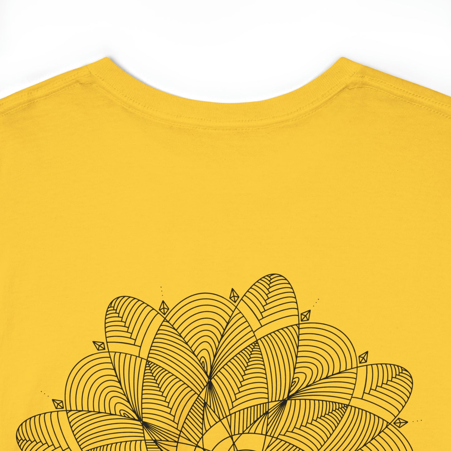 Minimalist Mandala Original Art Unisex Heavy Cotton Tee