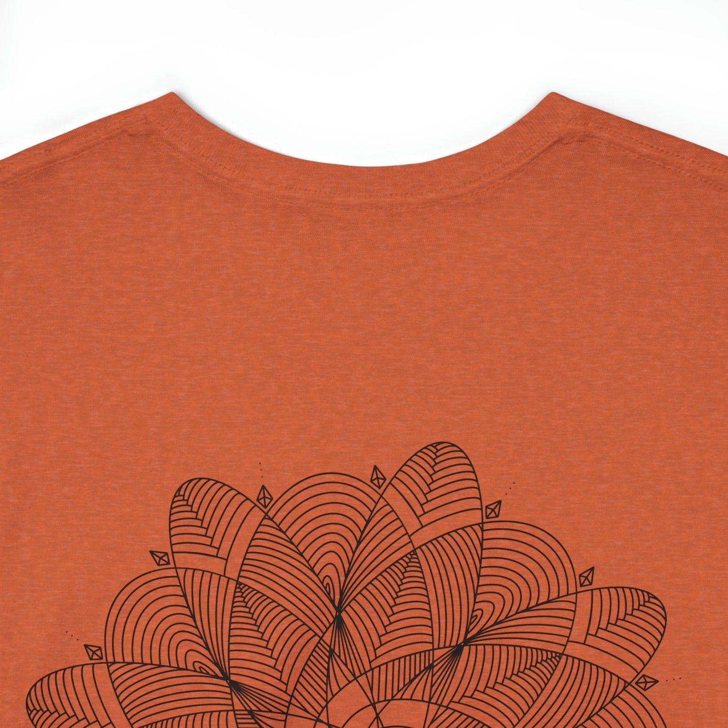 Minimalist Mandala Original Art Unisex Heavy Cotton Tee