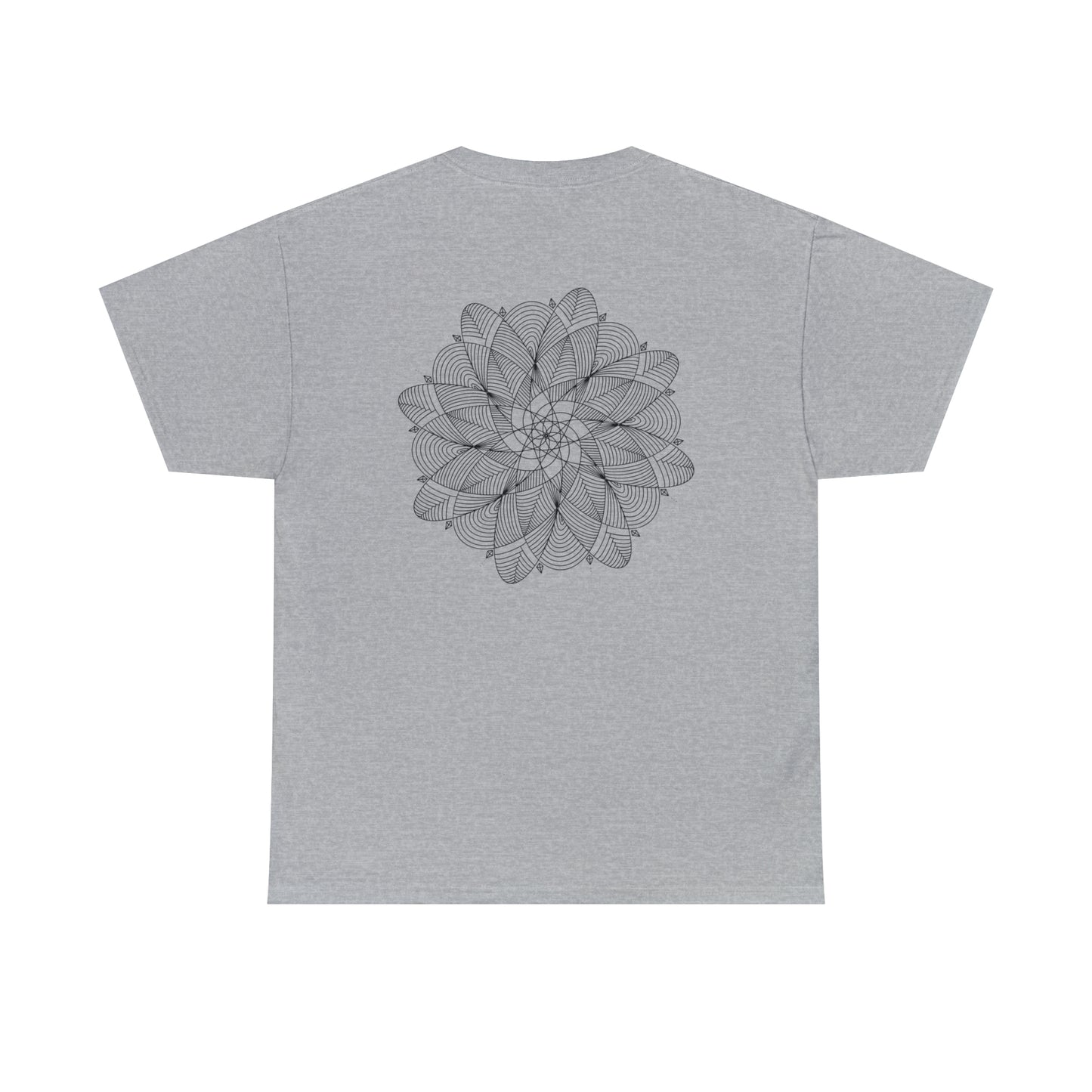 Minimalist Mandala Original Art Unisex Heavy Cotton Tee