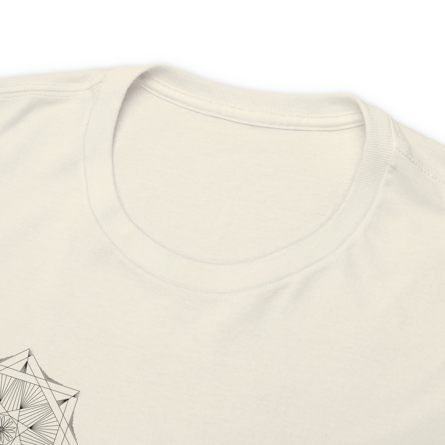 Minimalist Mandala Original Art Unisex Heavy Cotton Tee