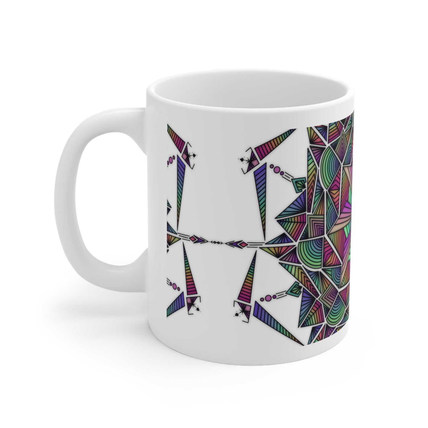 Mandala Original Art Ceramic Mug 11oz