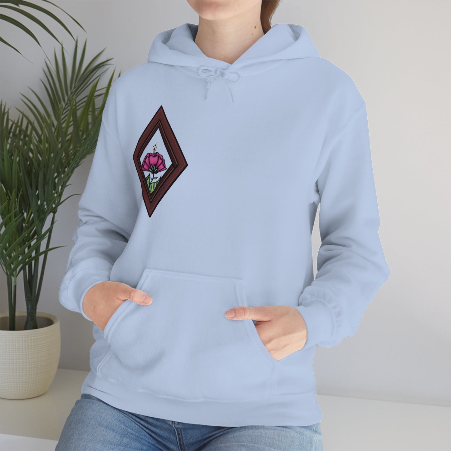 Mandala Style Unisex Heavy Blend Hooded Sweatshirt Unique Art