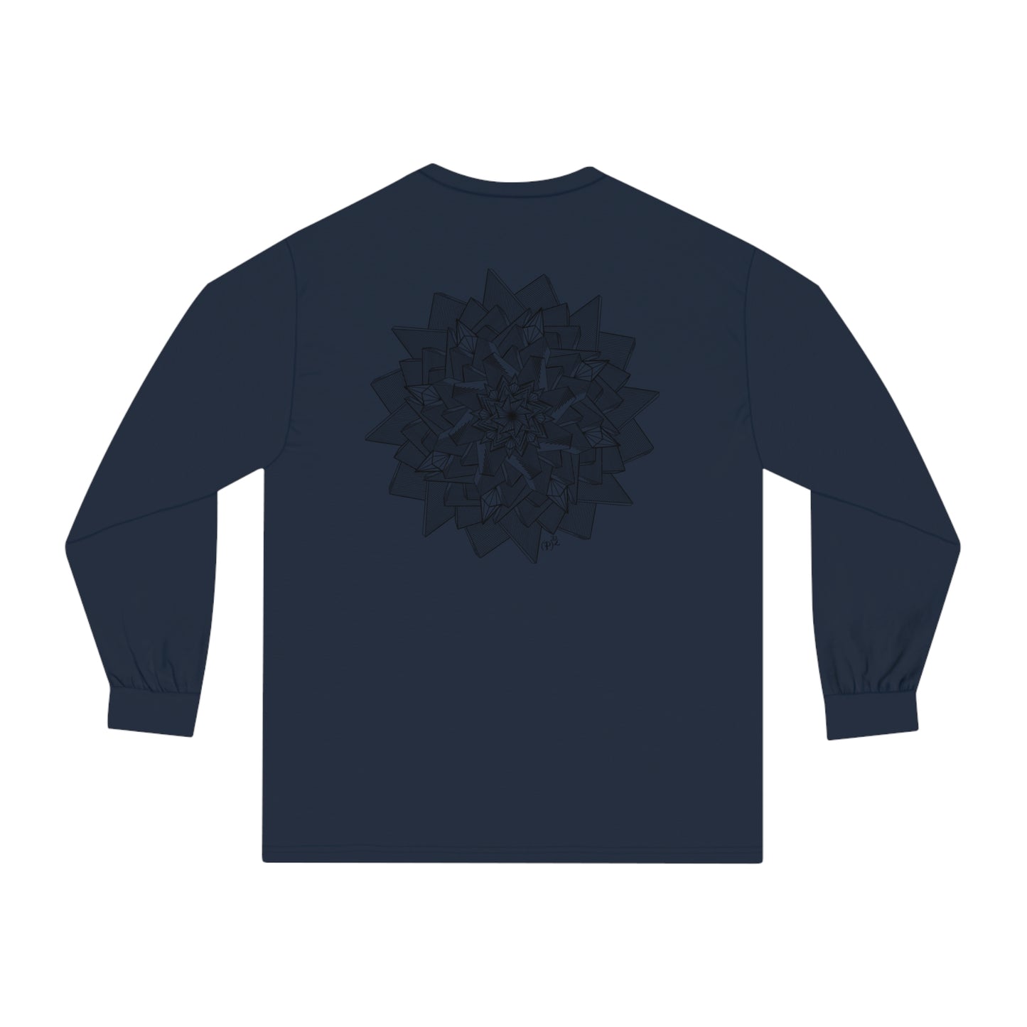 Minimalist Mandala Art Unisex Classic Long Sleeve T-Shirt