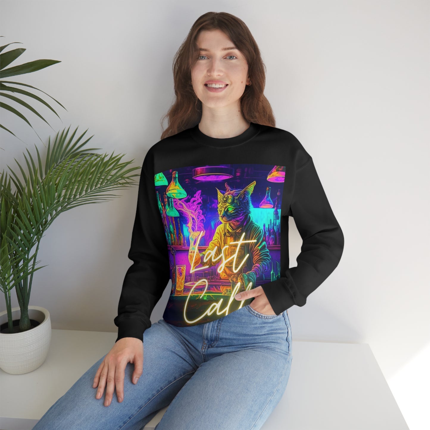 Last Call Bartenders Unisex Heavy Blend Crewneck Sweatshirt