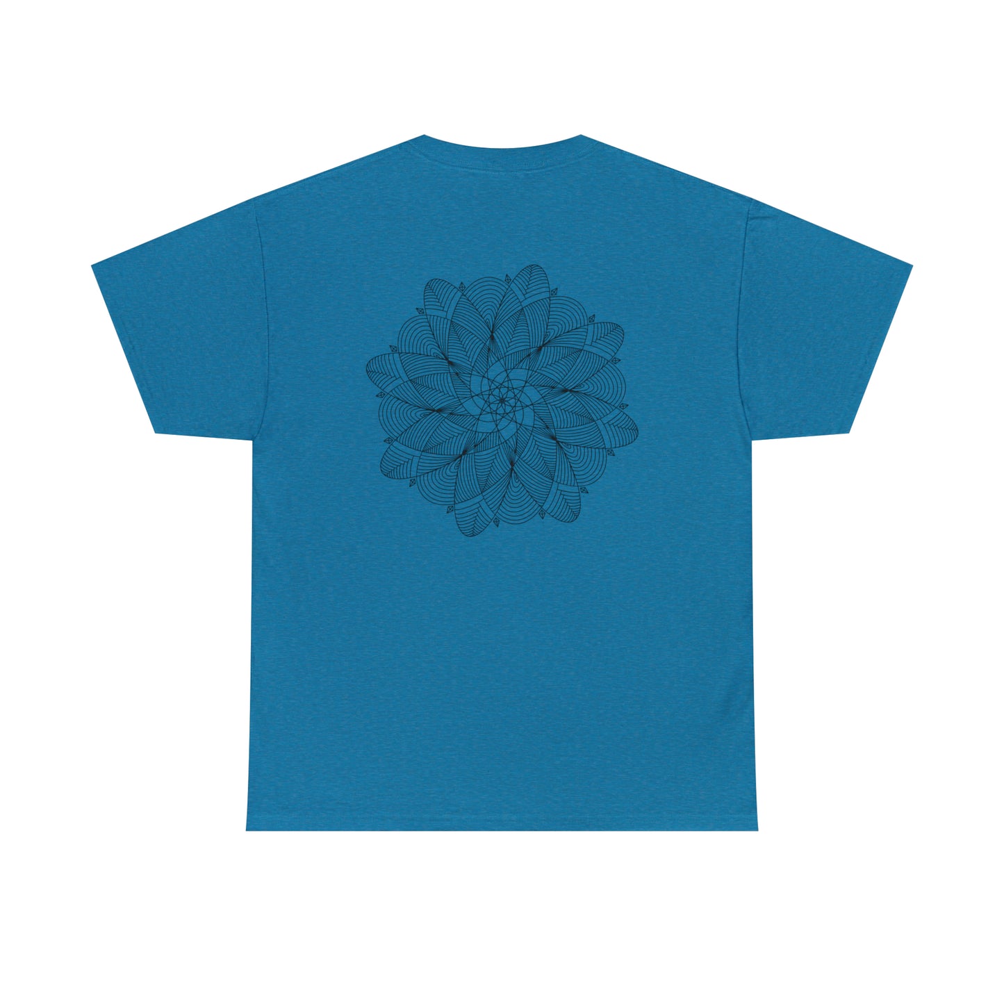 Minimalist Mandala Original Art Unisex Heavy Cotton Tee