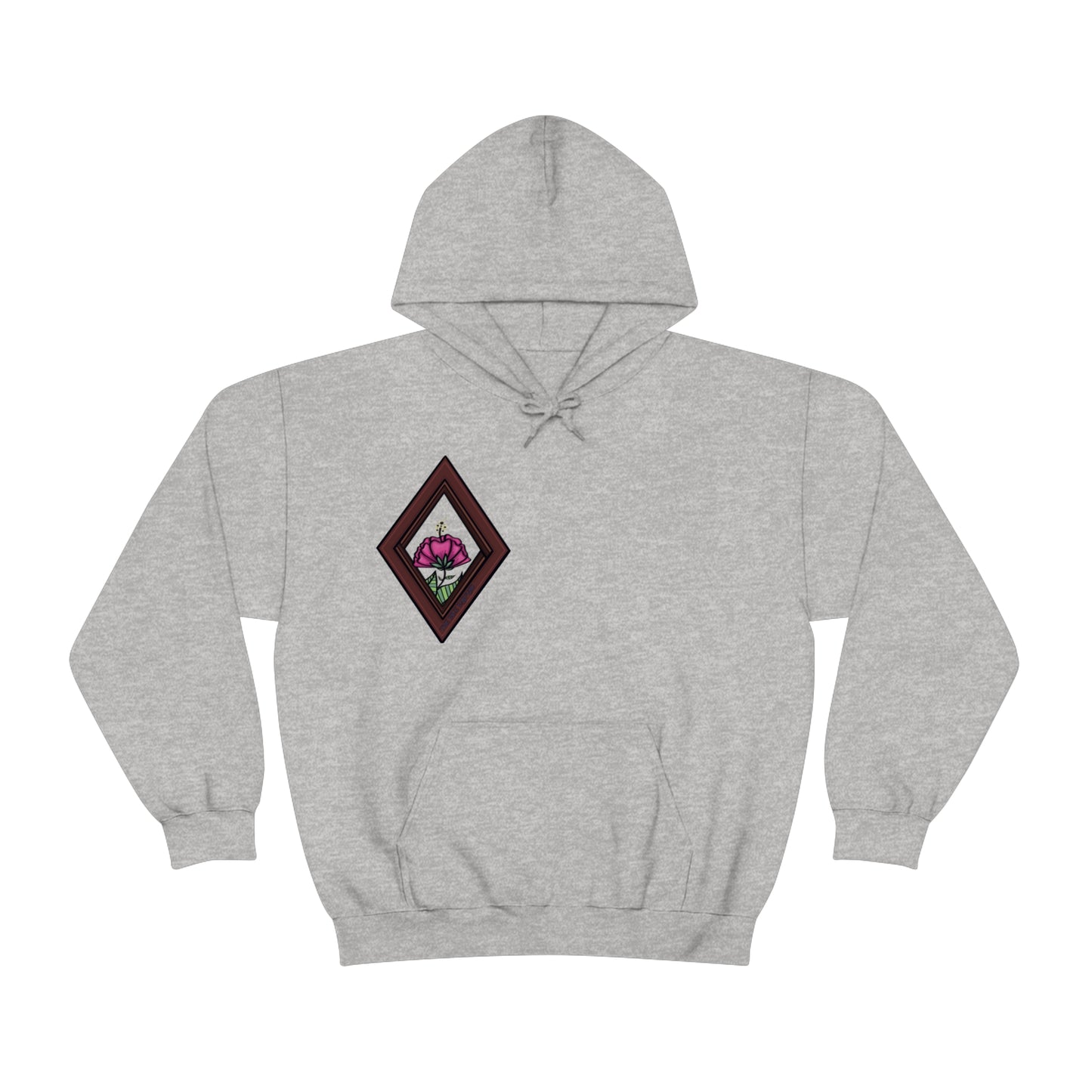 Mandala Style Unisex Heavy Blend Hooded Sweatshirt Unique Art