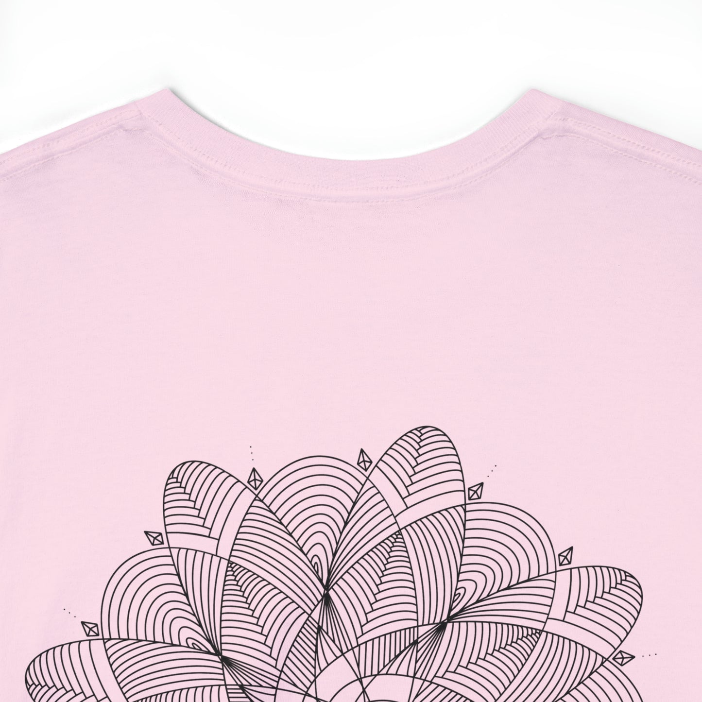 Minimalist Mandala Original Art Unisex Heavy Cotton Tee