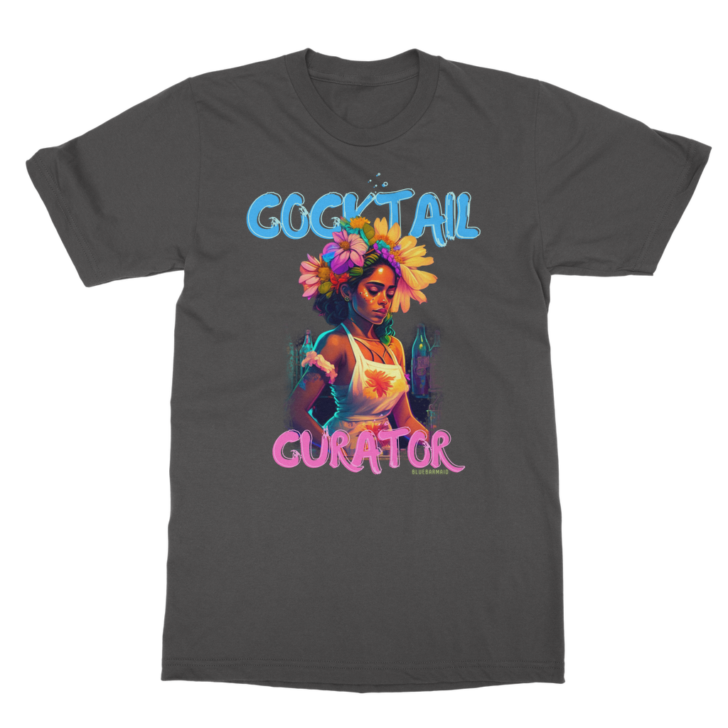 *Cocktail Curator Bartender & Barmaid Summer Festival Rave Unisex T-Shirt