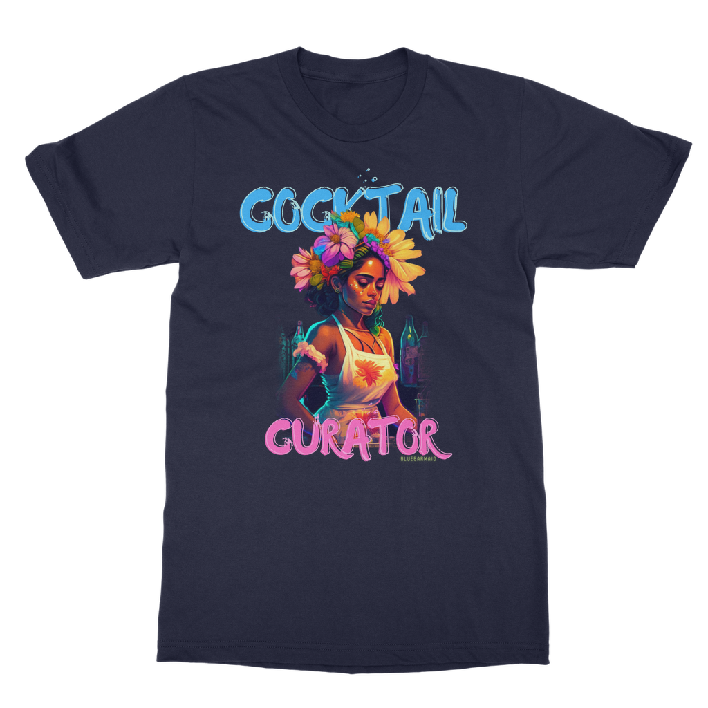 *Cocktail Curator Bartender & Barmaid Summer Festival Rave Unisex T-Shirt