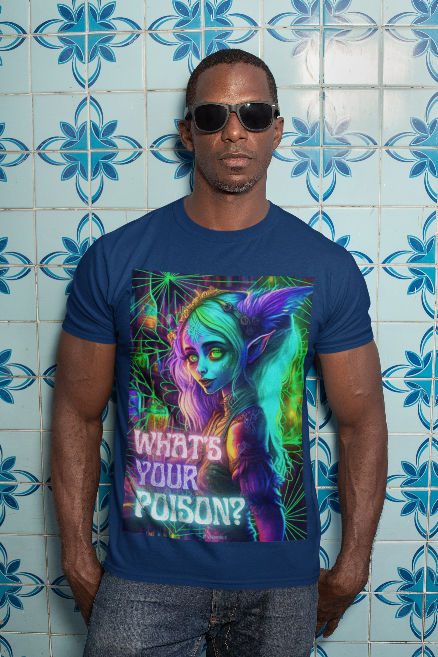 What's Your Poison? Bartender & Barmaids Summer Rave Festival Unisex T-Shirt